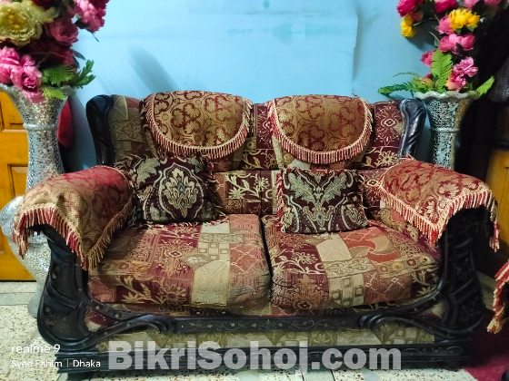 6 সিটের সোফা সেট For Sale